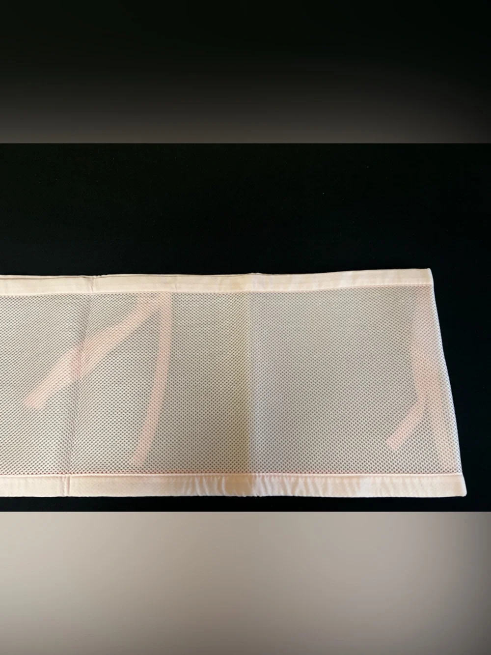BREATHABLE BABY MESH CRIB LINER -CLASSIC COLLECTION-PINK - Picture 8 of 8